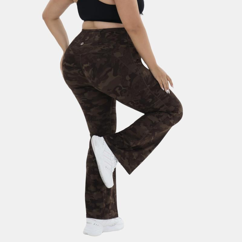 Ladies' Bootcut Sports Pants, Comfortable Fit, Tummy Control Waist, Fashionable & Functional Pockets, Casual Chic Womenswear