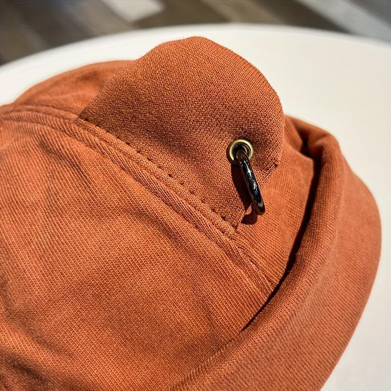 1 Piece Unisex Brimless Cap with Rolled Cuff – Adjustable Strap Fits All Head Sizes, No Flat Hairstyle! Perfect for Daily Errands, Sports & Casual Outings